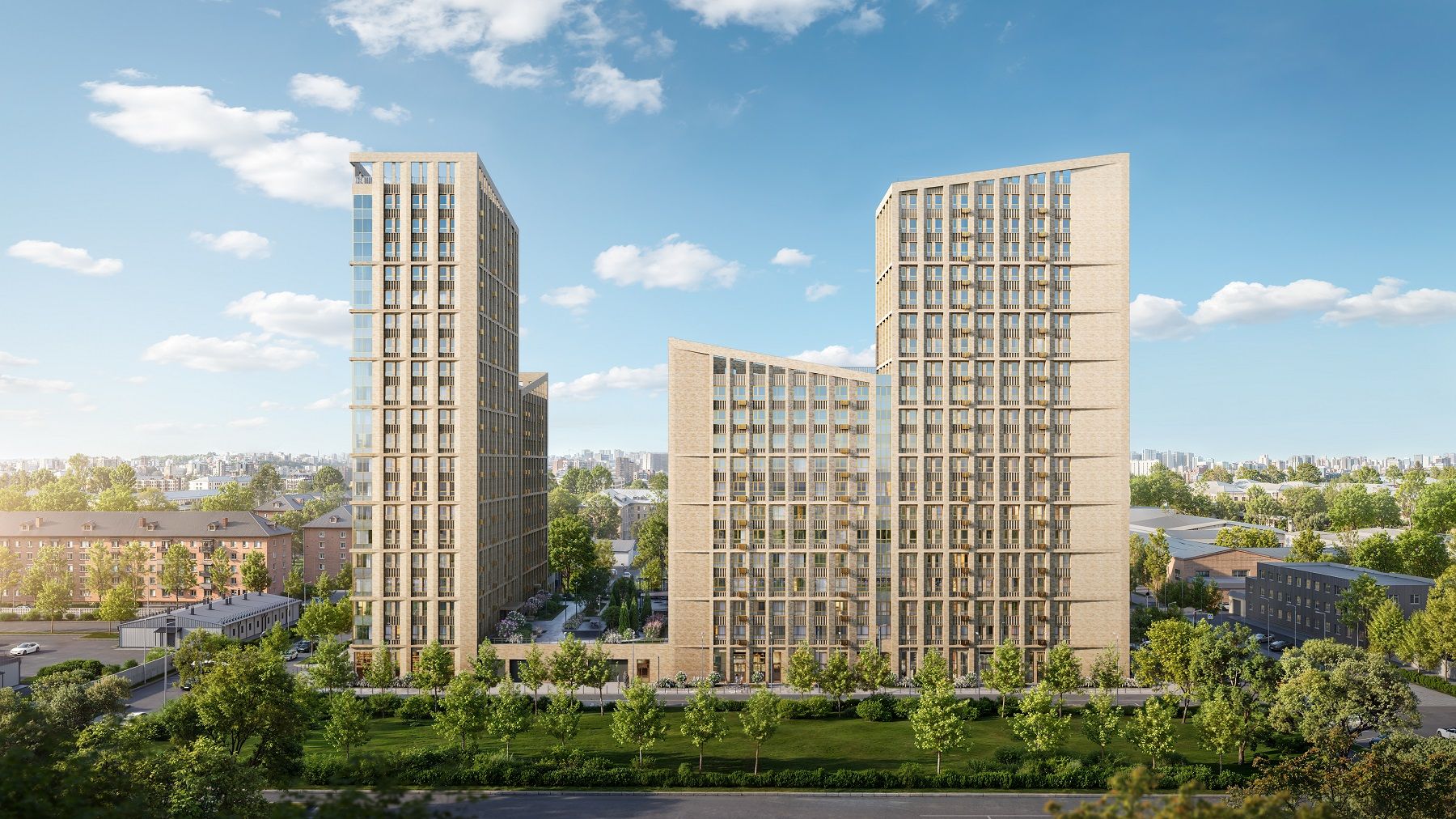 новостройки