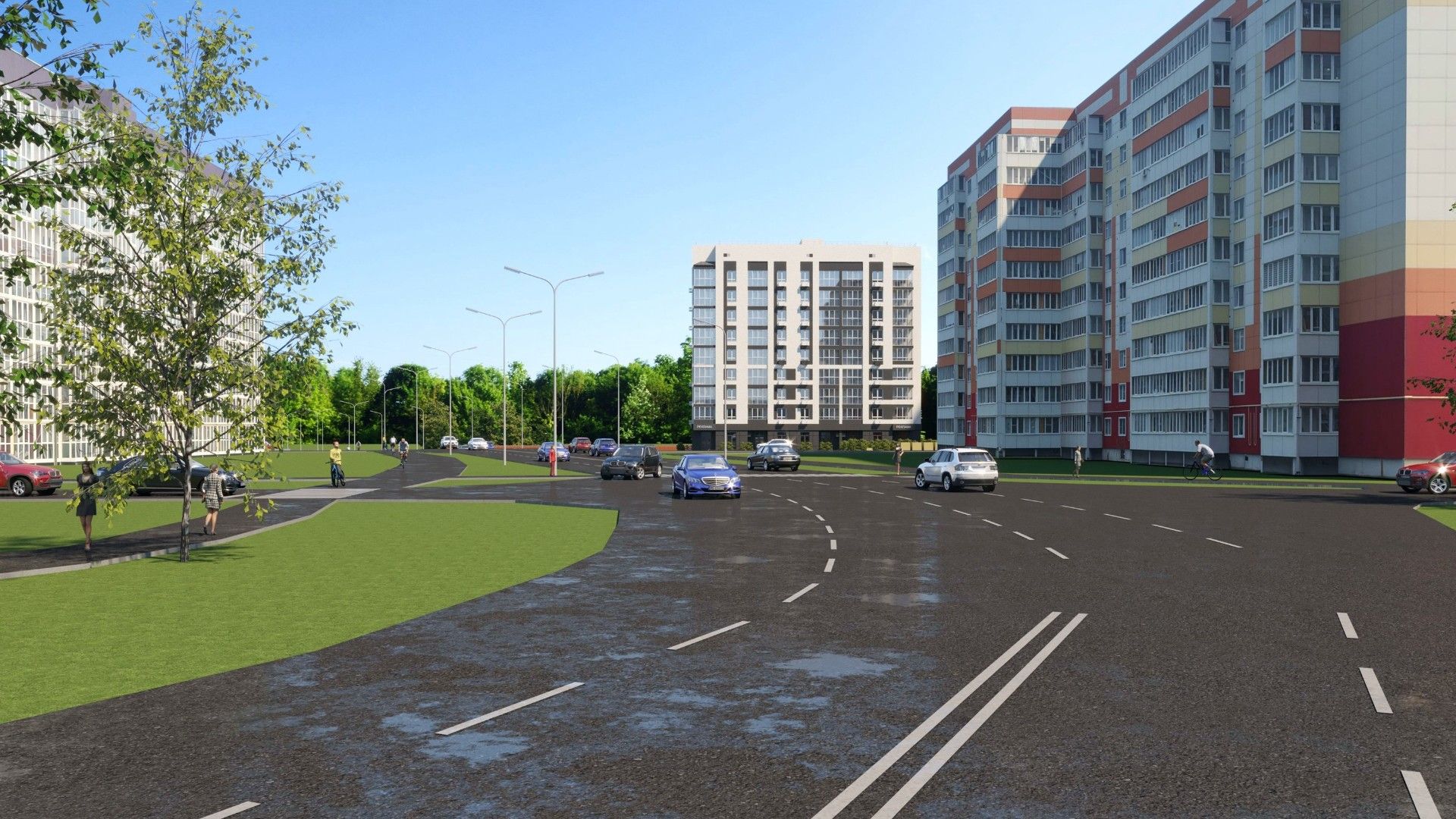 новостройки