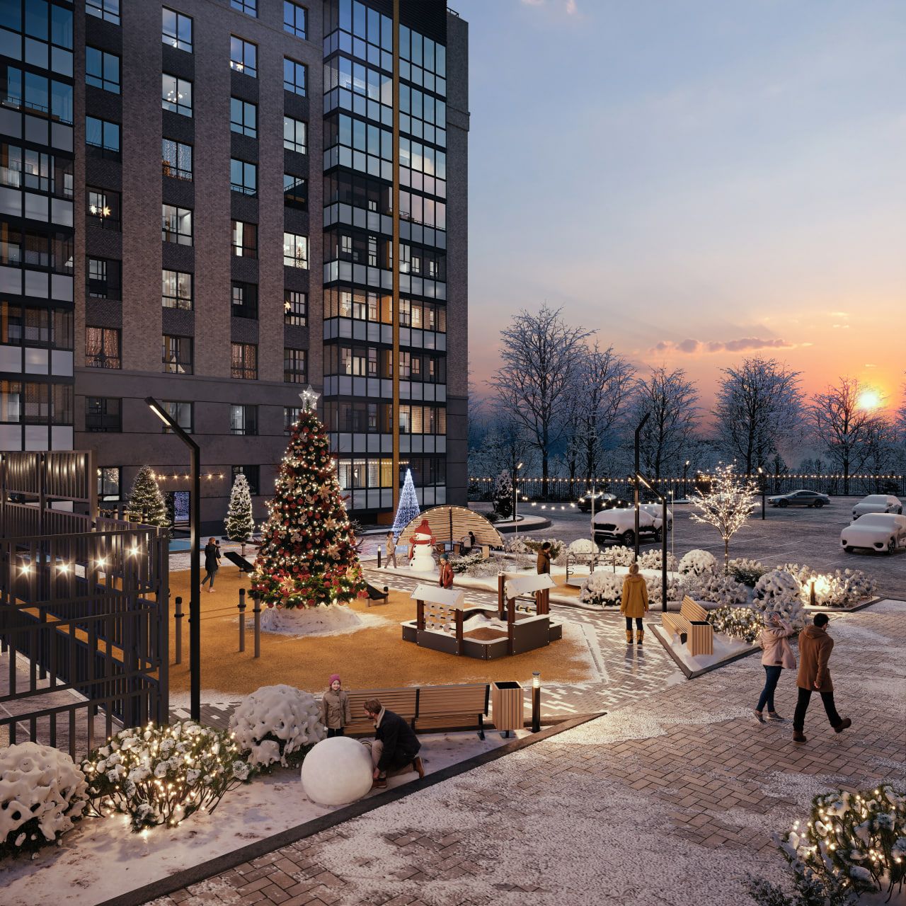 новостройки