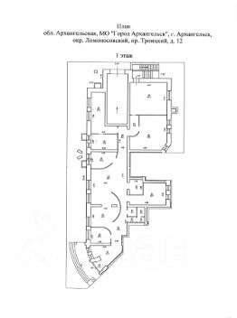 своб. назнач. 303 м², этаж 1