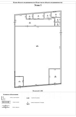 своб. назнач. 25 м², этаж 1