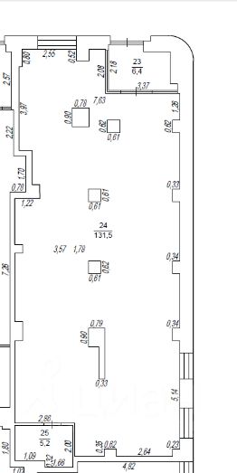 своб. назнач. 143 м², этаж 1