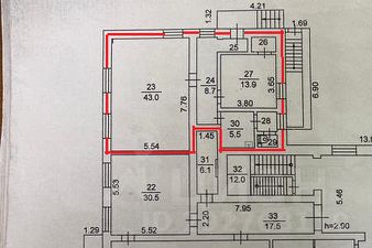 своб. назнач. 80 м², этаж 1