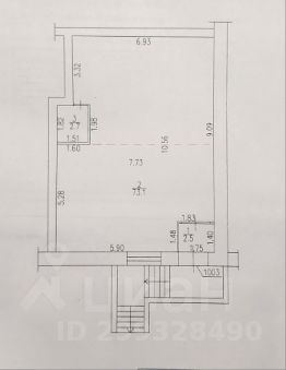 своб. назнач. 40 м², этаж -1