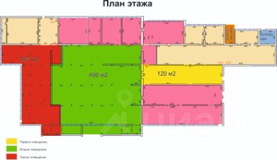 своб. назнач. 220 м², этаж 1