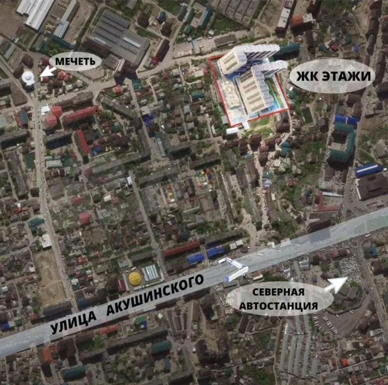 Торговая площадь в Дагестан, Махачкала ул. Абдулхамида Юсупова, 60 (32 м²)