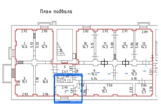 своб. назнач. 5 м², этаж -1