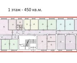 своб. назнач. 545 м², этаж 1