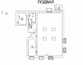 своб. назнач. 167 м², этаж -1