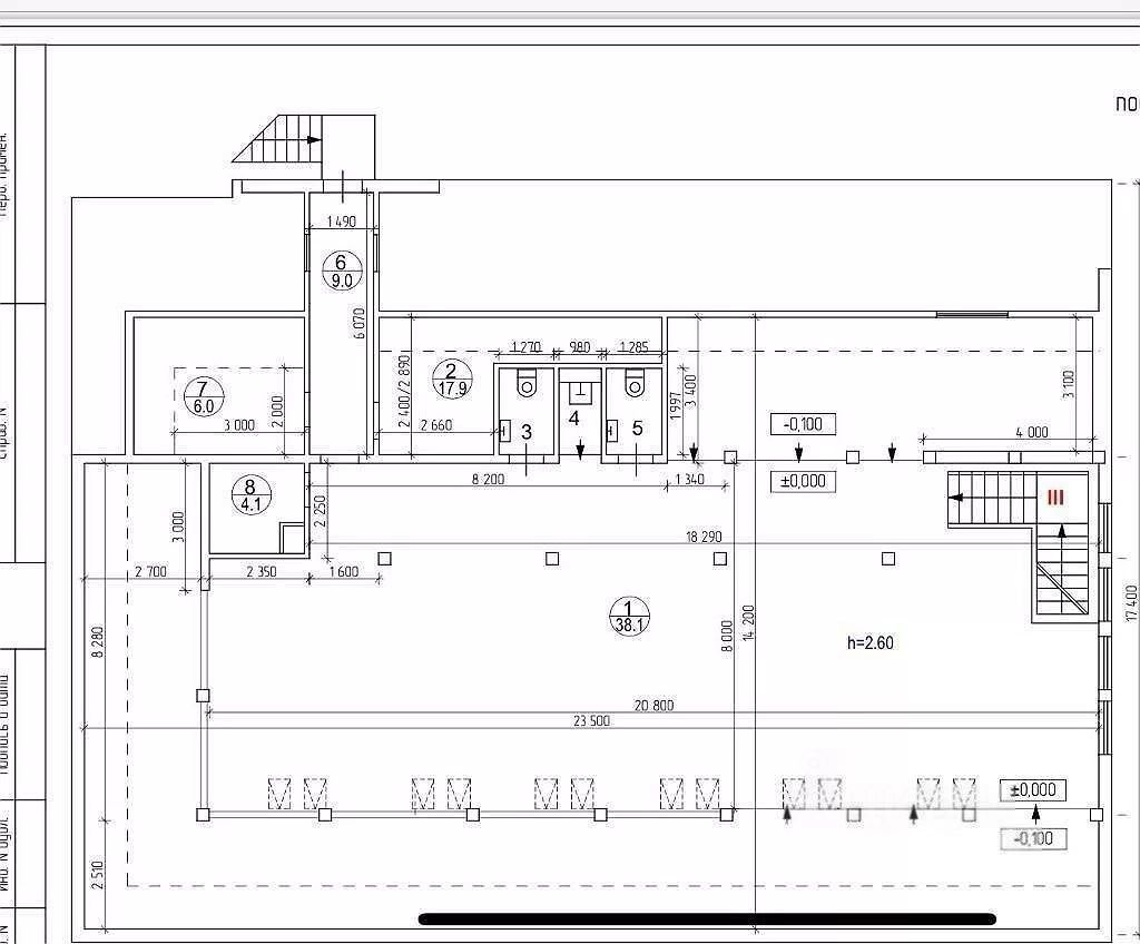 Помещение на 2-м этаже, 216 м², р-н Соколиная гора