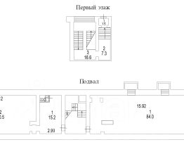 своб. назнач. 202 м², этаж -1