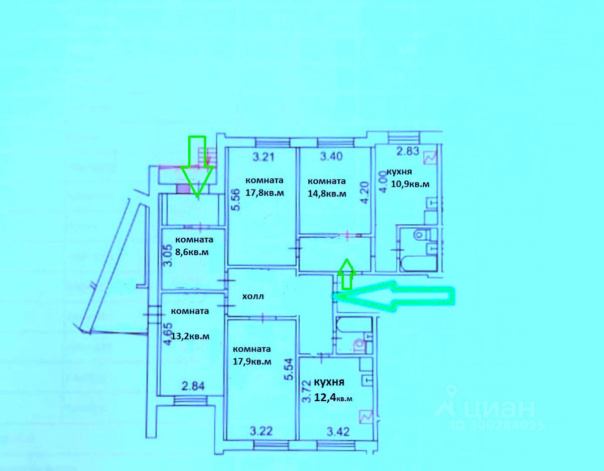 Снять помещение свободного назначения 126м² Пятницкое ш., 31, Москва ...