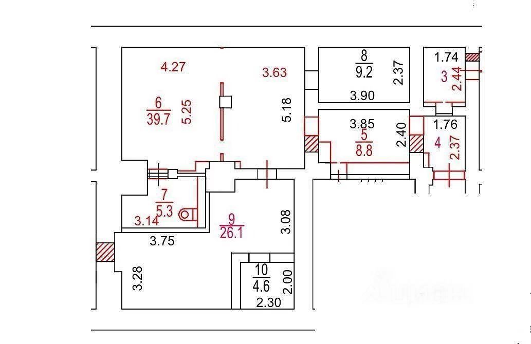 Помещение в подвале, 111 м², р-н Хамовники, Москва