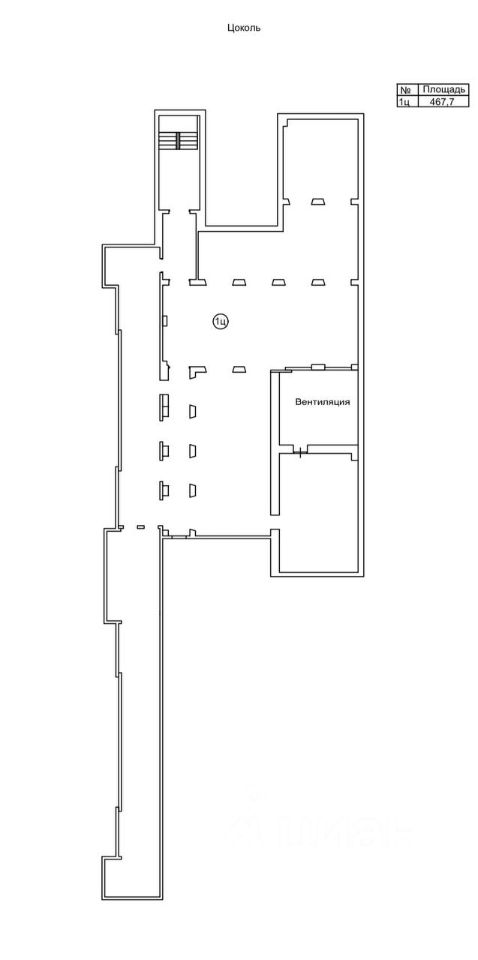 Сдам помещение свободного назначения 467.7м² ул. Борисовские Пруды ...