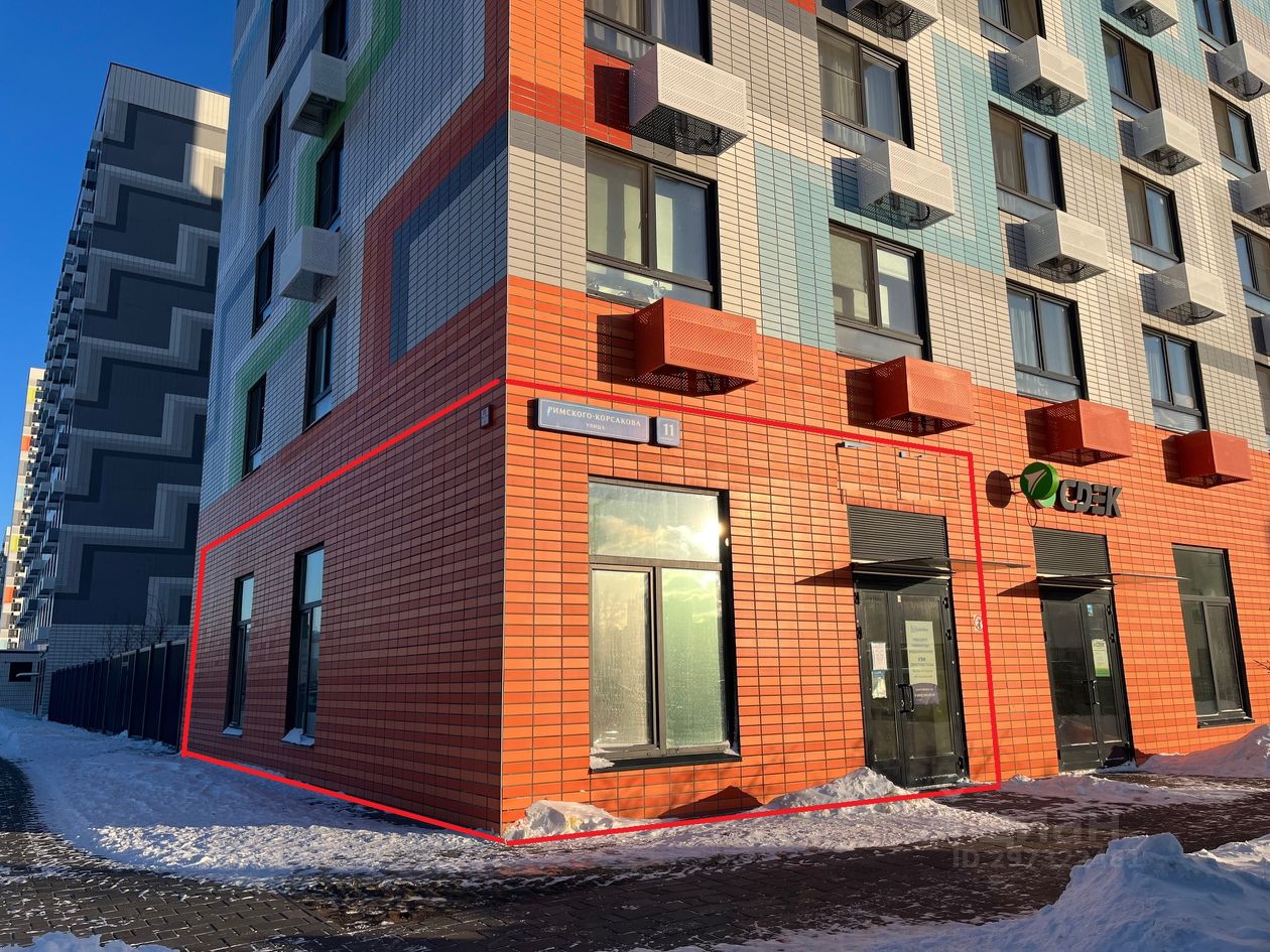 Продаю помещение свободного назначения 95.5м² ул. Римского-Корсакова ...