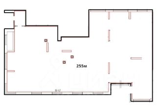 своб. назнач. 45 м², этаж 1