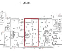 своб. назнач. 87 м², этаж 1