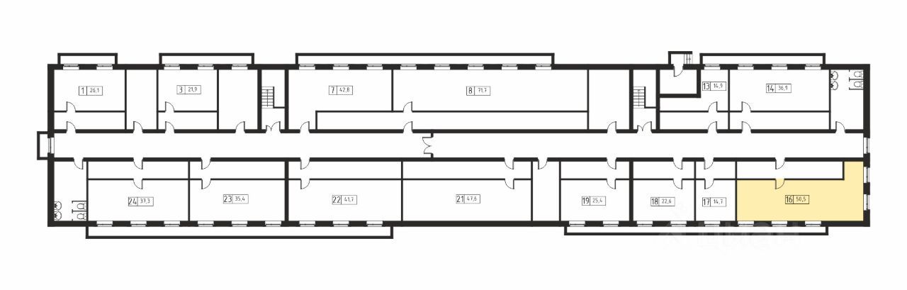 Продаетсяпомещениесвободногоназначения,50,5м²