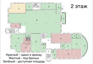 своб. назнач. 63 м², этаж 2