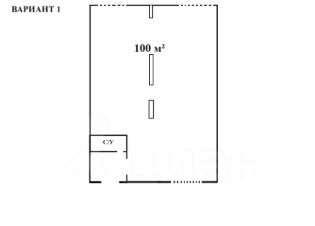 своб. назнач. 100 м², этаж 1