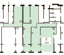 своб. назнач. 255 м², этаж 1