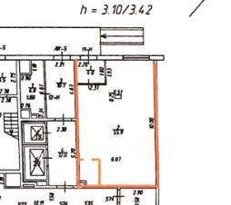 своб. назнач. 60 м², этаж 1