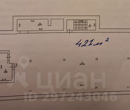 своб. назнач. 421 м², этаж -1