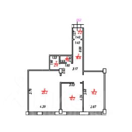 своб. назнач. 76 м², этаж 1