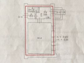 своб. назнач. 42 м², этаж 1