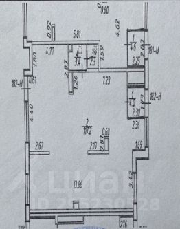 своб. назнач. 127 м², этаж 1