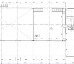 своб. назнач. 1300 м², этаж 2