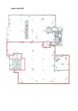 своб. назнач. 588 м², этаж 2