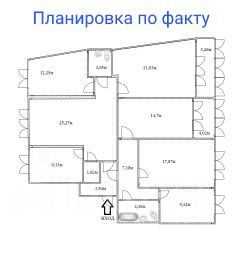 своб. назнач. 127 м², этаж 1