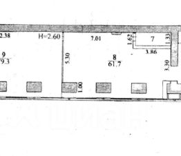 своб. назнач. 452 м², этаж 1