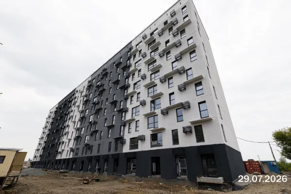 Ход строительства ЖК НИКС Лайн, июль 2026