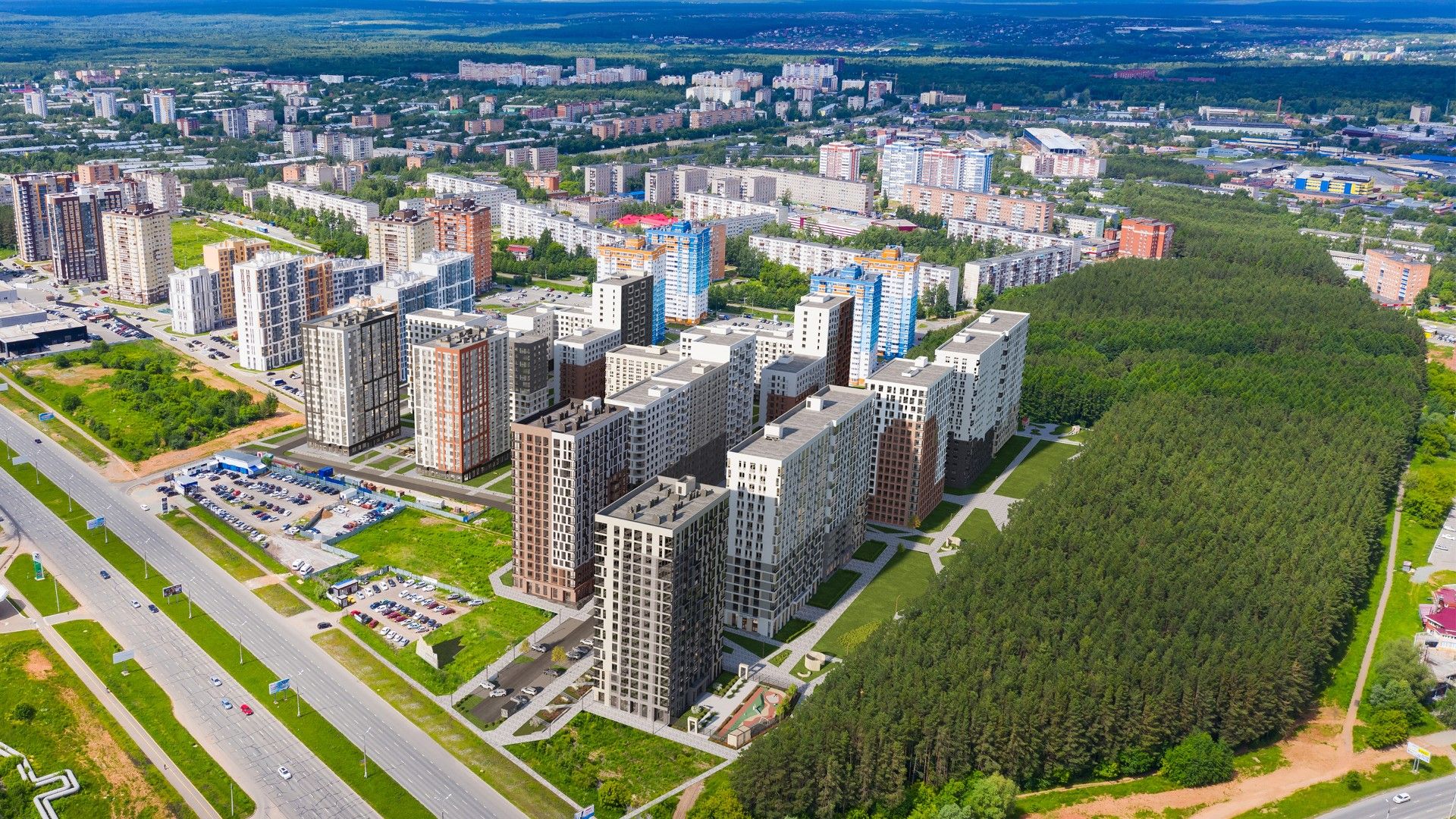 новостройки