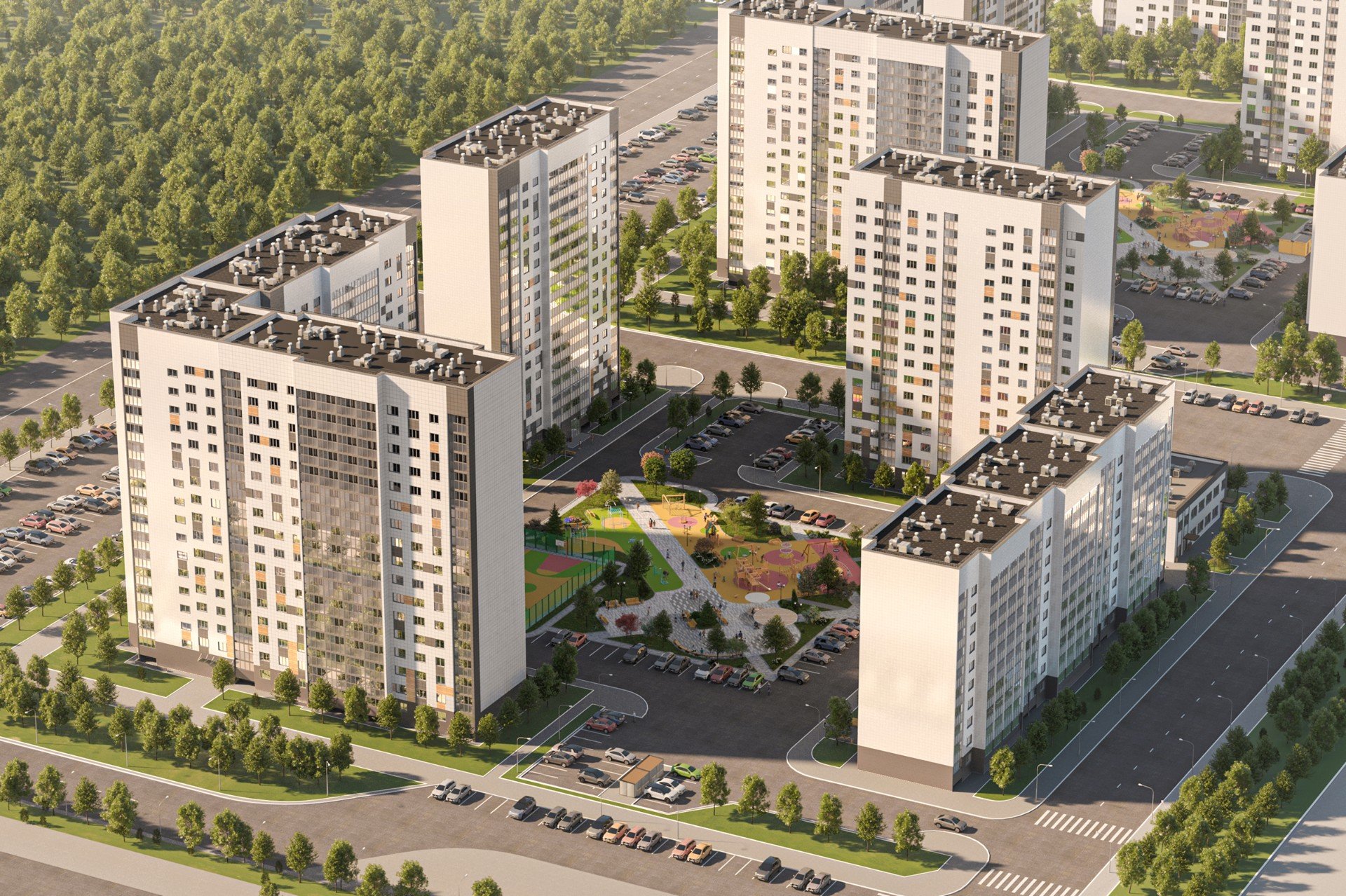 новостройки