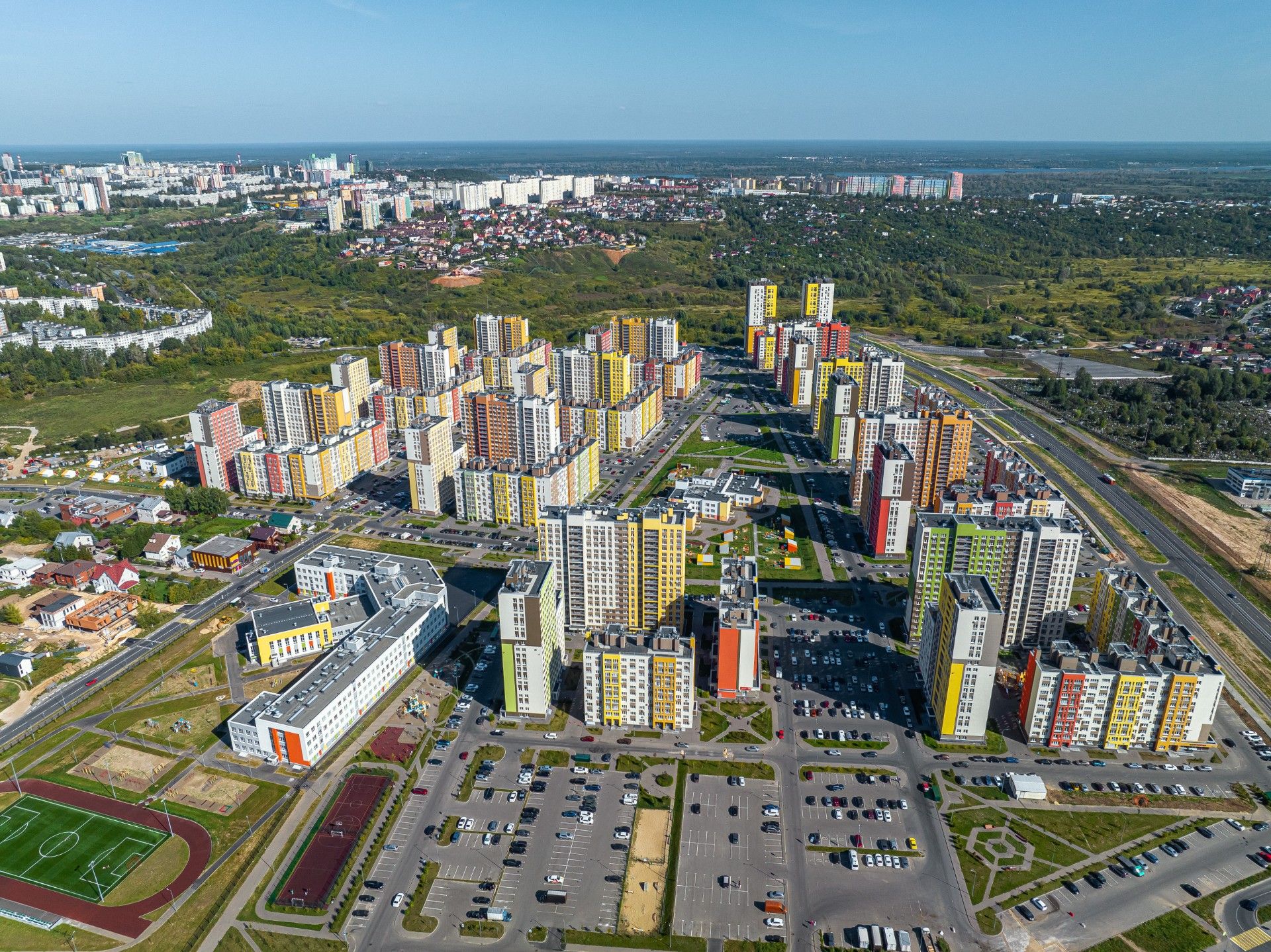 новостройки