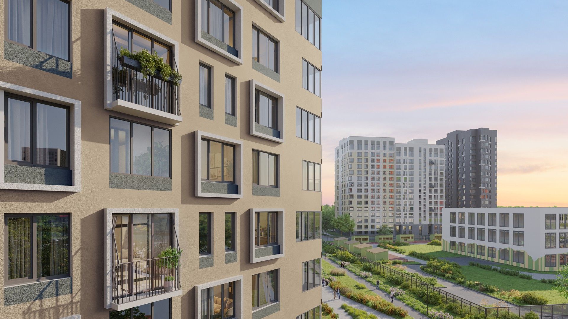 новостройки