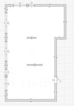 2-комн.кв., 70 м², этаж 3