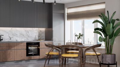 2-комн.кв., 66 м², этаж 6