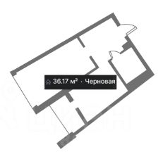 1-комн.кв., 36 м², этаж 7