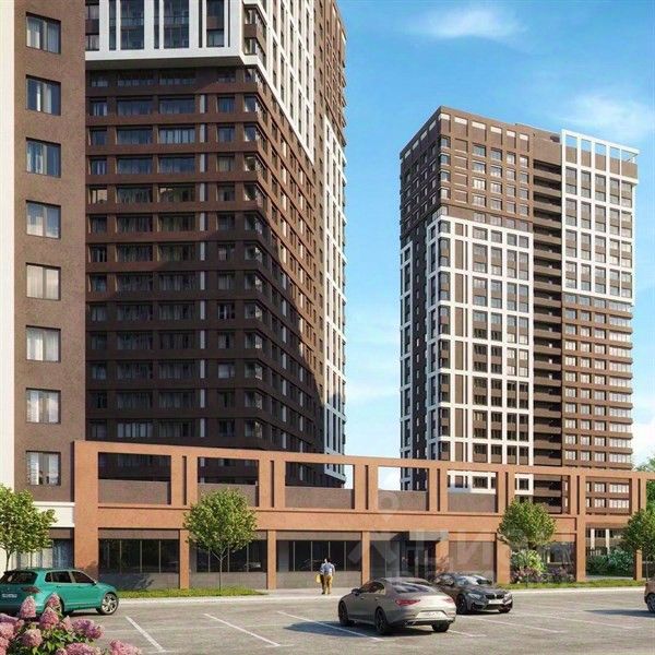 Современная новостройка в Екатеринбурге, 22.22 кв.м, 3 этаж, без отделки. Просторный двор и парковка. Отличное расположение.