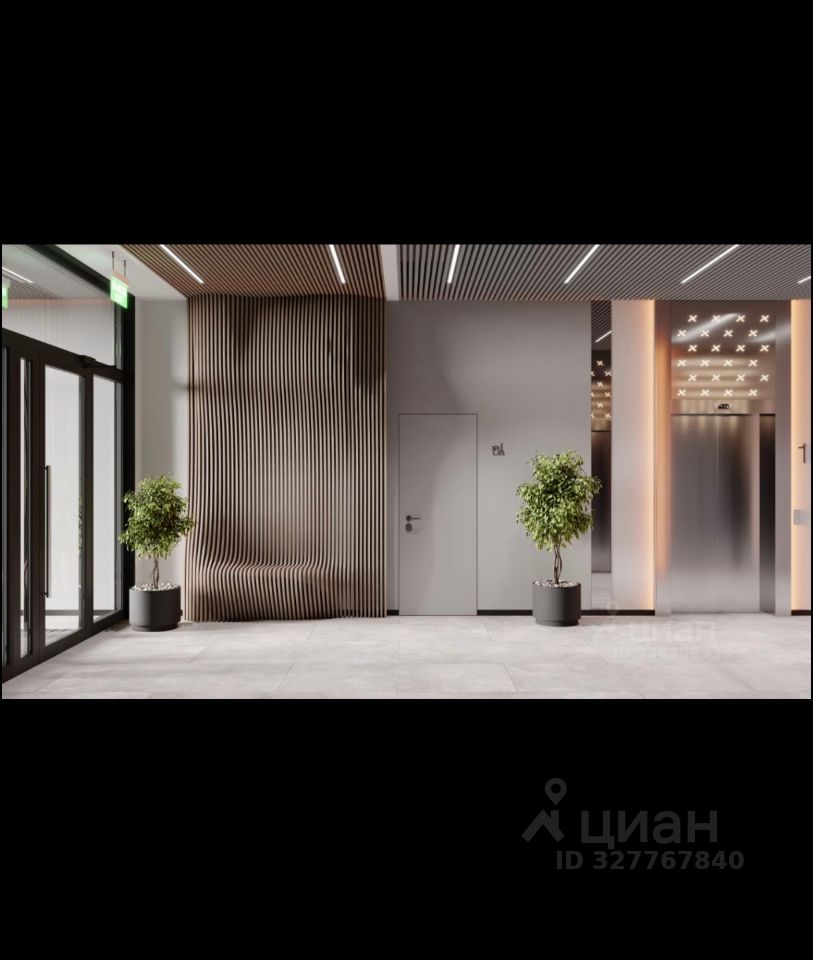 2-к кв. Нижегородская область, Нижний Новгород Глоракс Левобережный жилой комплекс (62.83 м²)