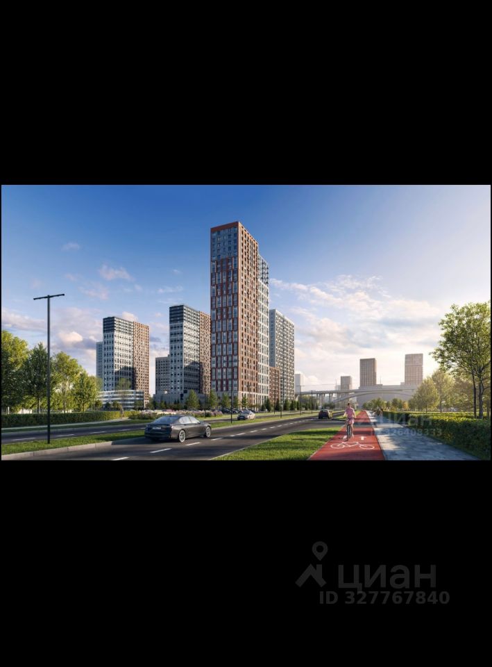 2-к кв. Нижегородская область, Нижний Новгород Глоракс Левобережный жилой комплекс (62.83 м²)