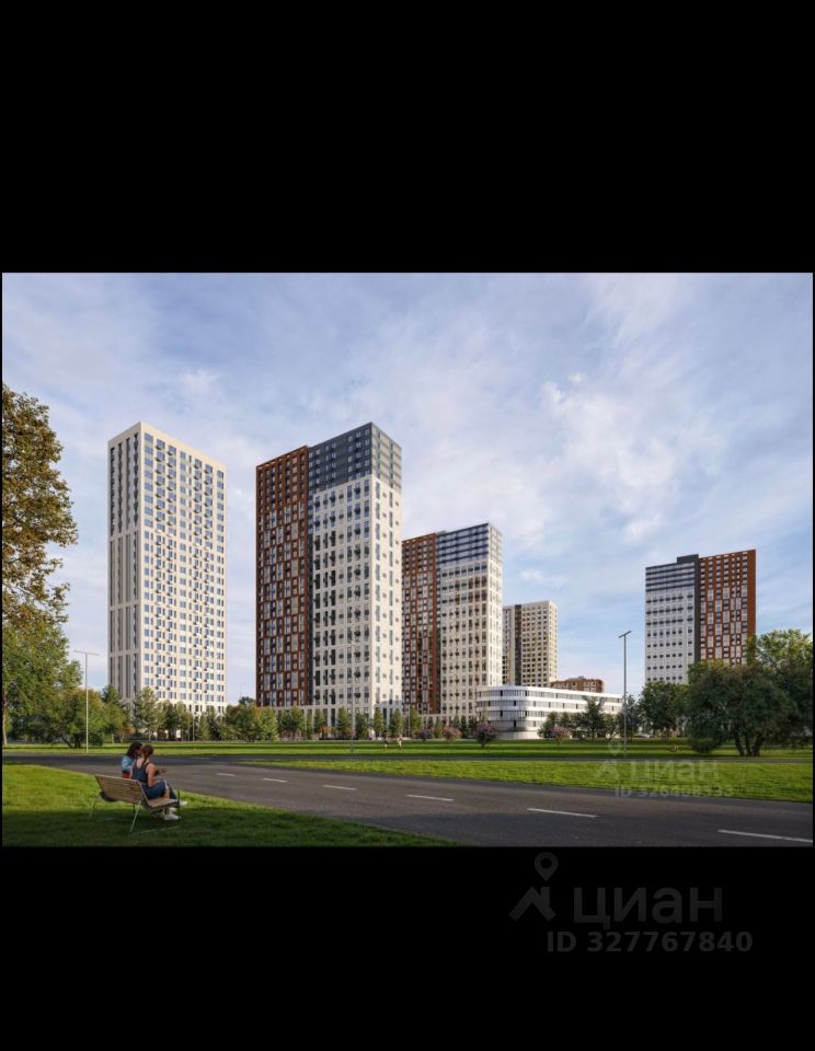 2-к кв. Нижегородская область, Нижний Новгород Глоракс Левобережный жилой комплекс (62.83 м²)