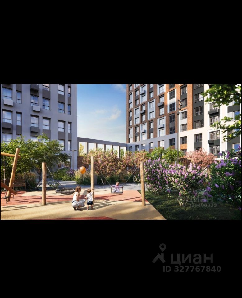 2-к кв. Нижегородская область, Нижний Новгород Глоракс Левобережный жилой комплекс (62.83 м²)