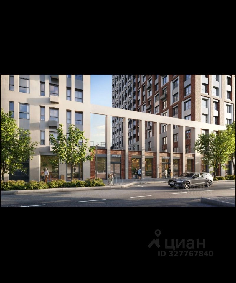 2-к кв. Нижегородская область, Нижний Новгород Глоракс Левобережный жилой комплекс (62.83 м²)