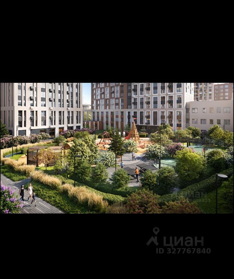 2-к кв. Нижегородская область, Нижний Новгород Глоракс Левобережный жилой комплекс (62.83 м²)