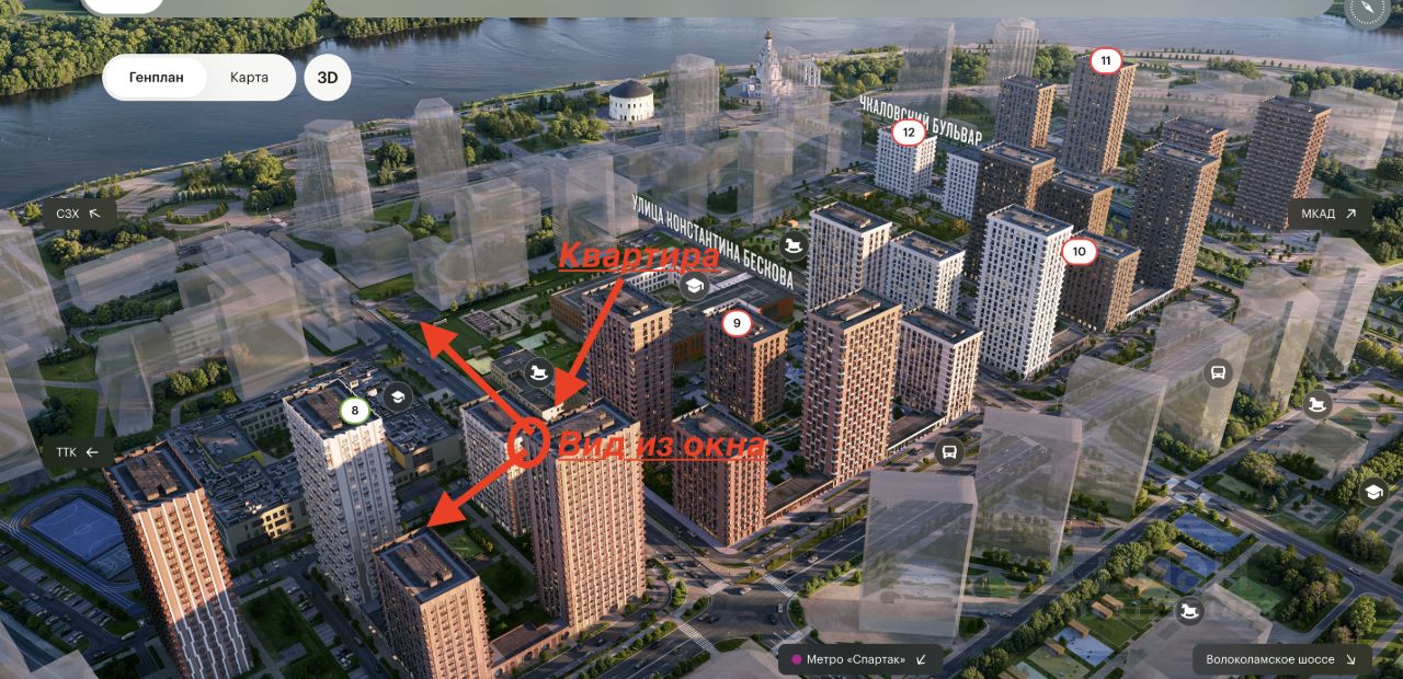 Новостройка, р-н Покровское-Стрешнево, Москва